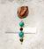 Onyx & Turquoise Meteor Rock Pendant | Moon Queen Jewel Exclusive