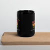 Black. Bold. Blessed. | Black Glossy Mug