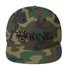 KING Snapback Hat (Black Stitching)