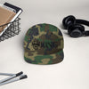 KING Snapback Hat (Black Stitching)