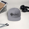 KING Snapback Hat (Black Stitching)