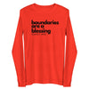 Boundaries are a Blessing | Women's Long Sleeve Tee